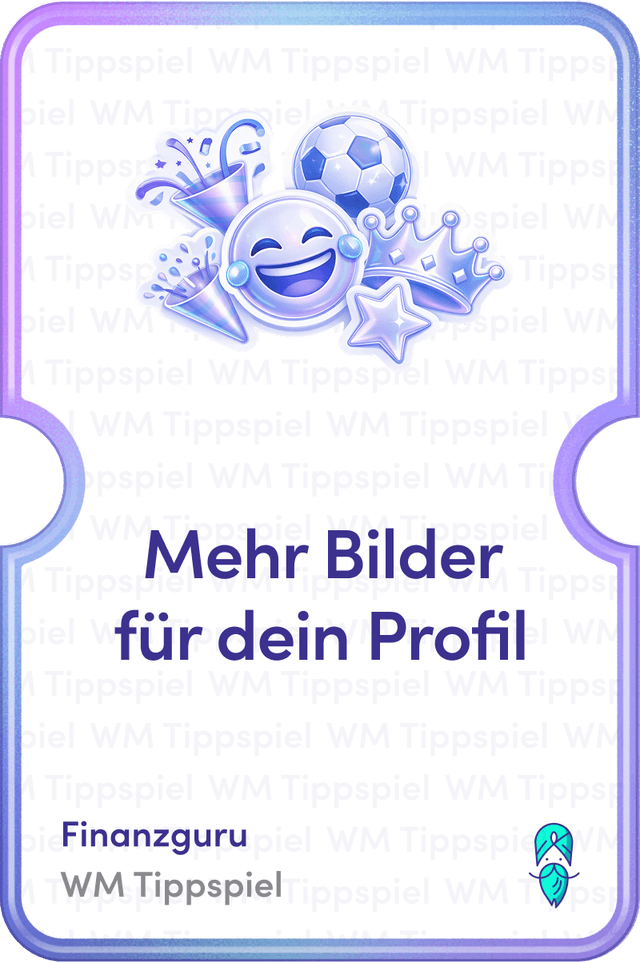 Mehr Bilder für dein Profil