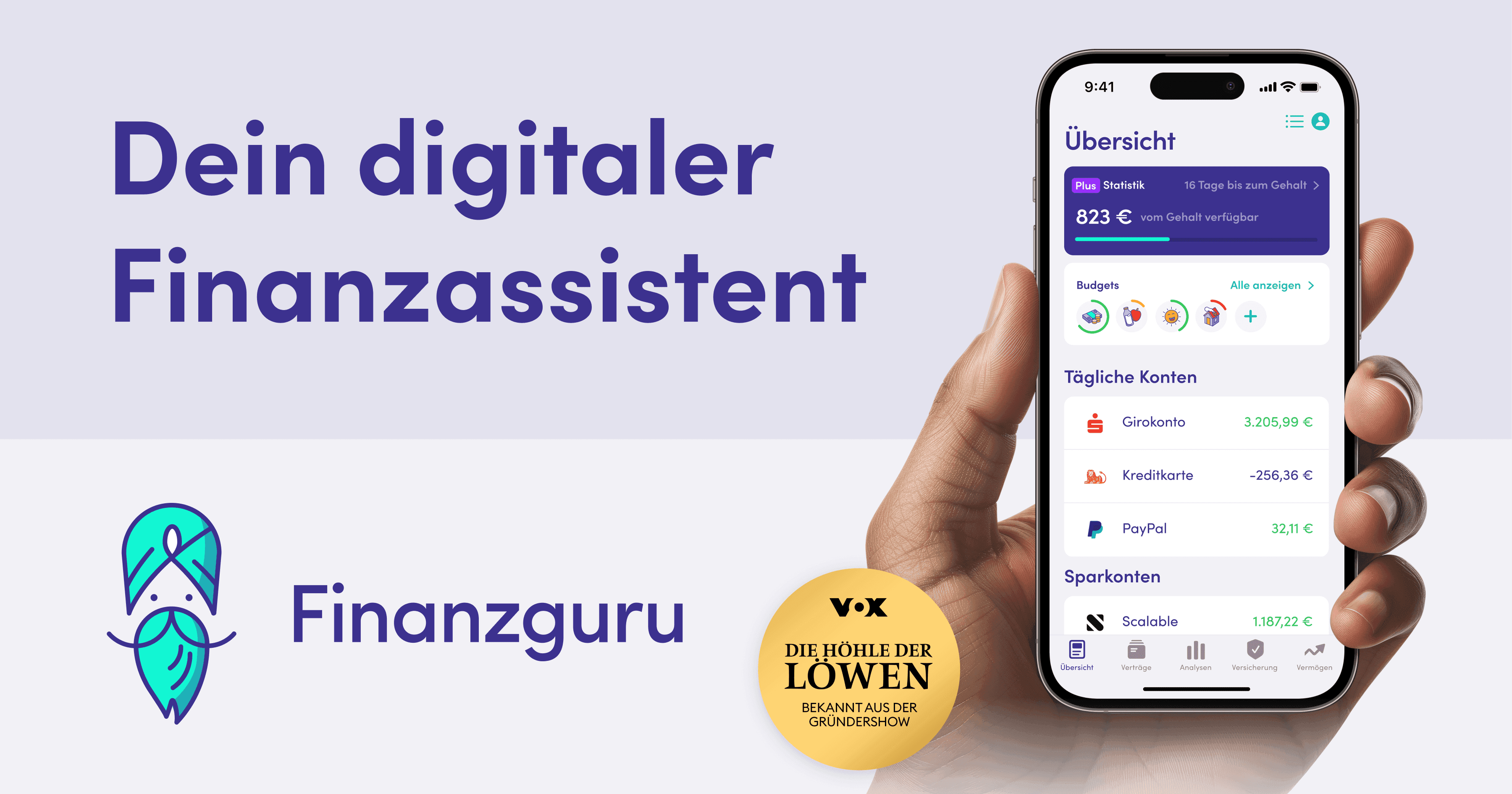 Bild aus der Finanzguru App